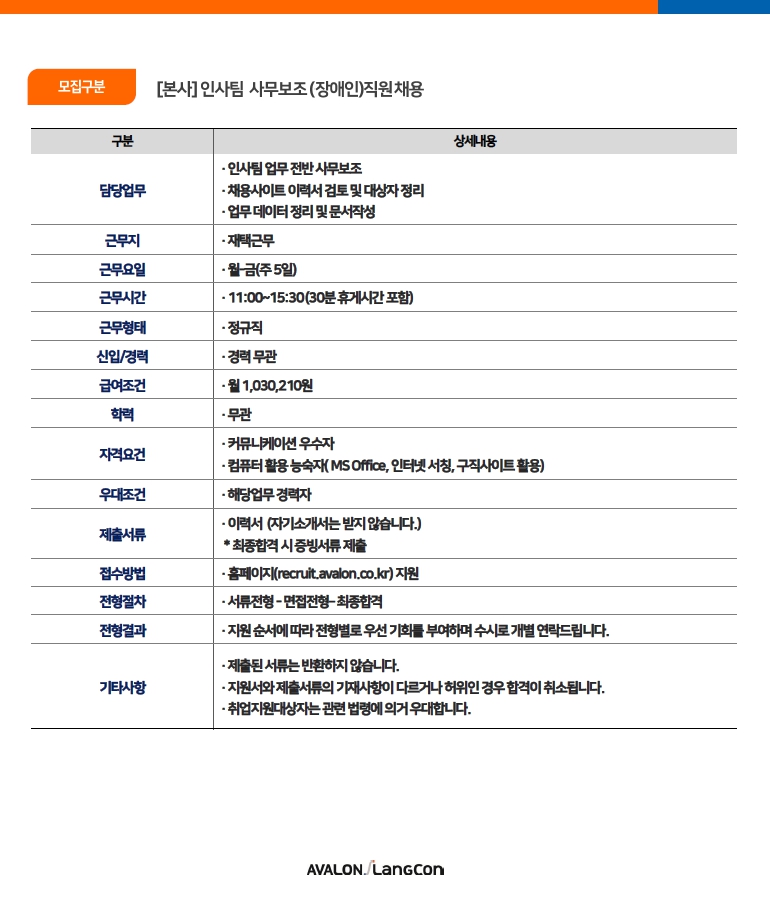 Avalon Jobs at Avalon